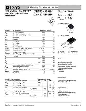 IXBT42N170
