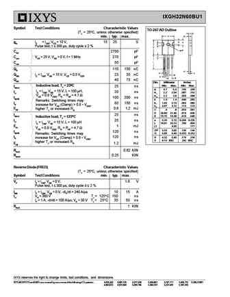 ixgh32n60bu1