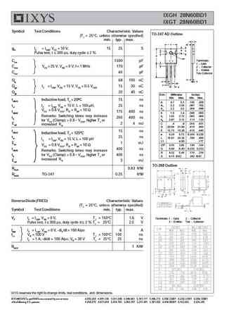 ixgt28n60bd1