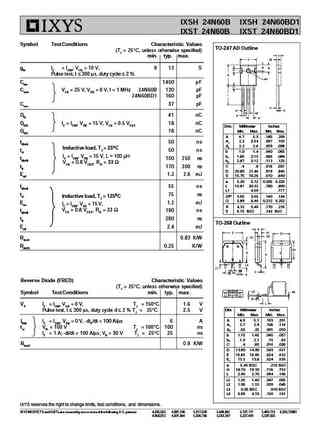 ixst24n60b
