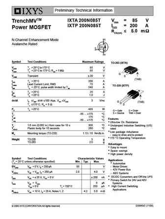 IXTP20N65XM
