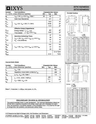 ixtk102n65x2_ixtx102n65x2