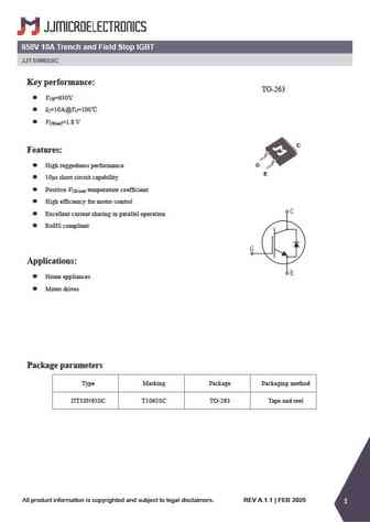 JJT10N65SCD
