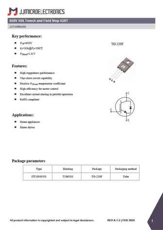 JJT10N65SCD
