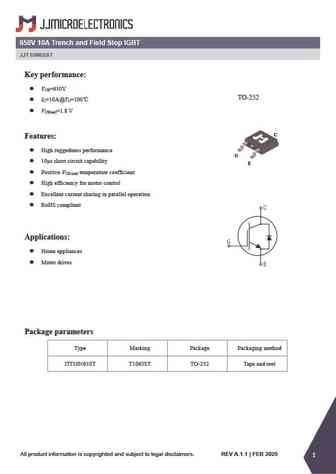 JJT10N65SCD
