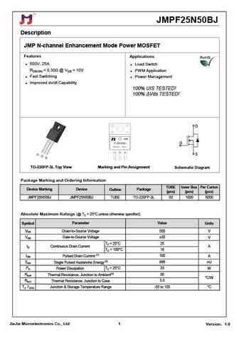 JMPF25N50BJ