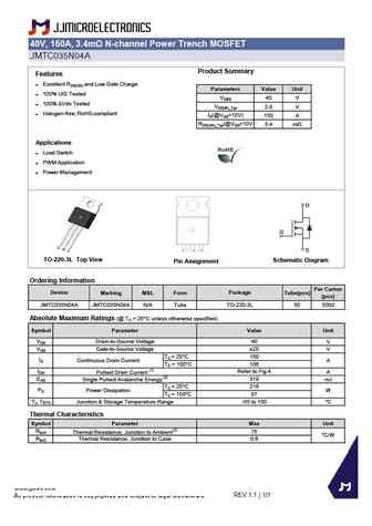 JMTC085P04A