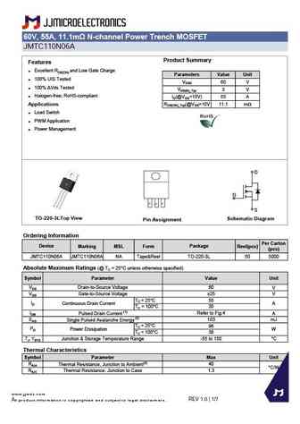 JMTC170N10A