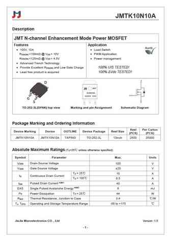 JMTK110N06A