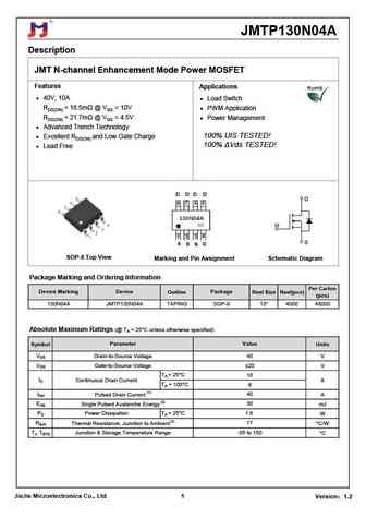 JMTP110N06D

