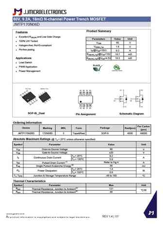 JMTP110N06D
