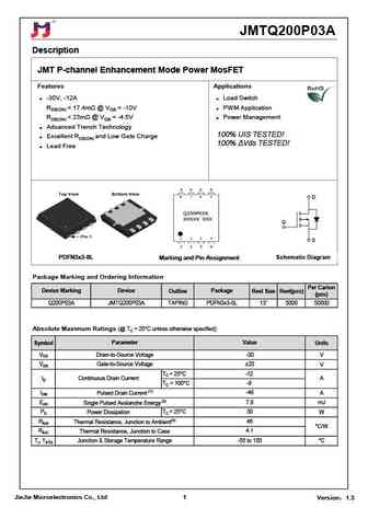 JMTQ200P03A