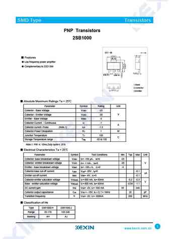 2SB1007
