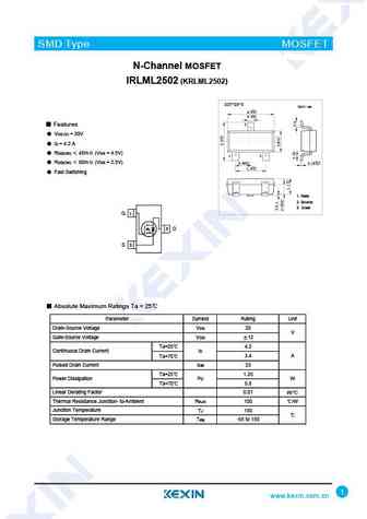 IRLML2502PBF
