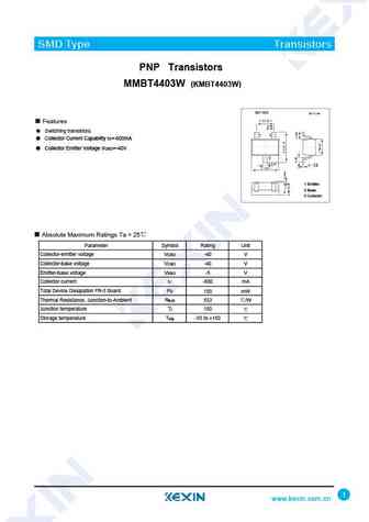 MMBT4403W
