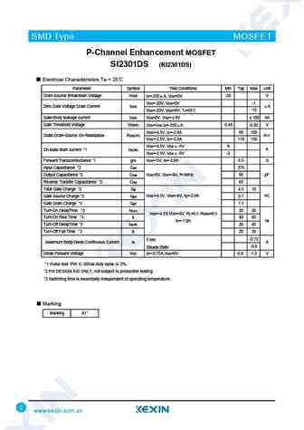 si2301ds-3