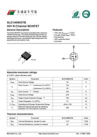 SLD140N03TB