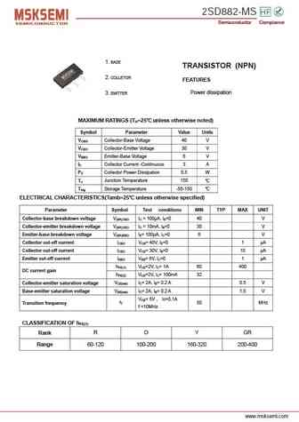2sd882-ms