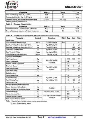 nce65tf068t