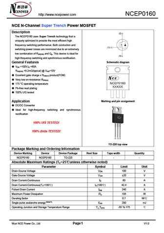 NCEP0160AG
