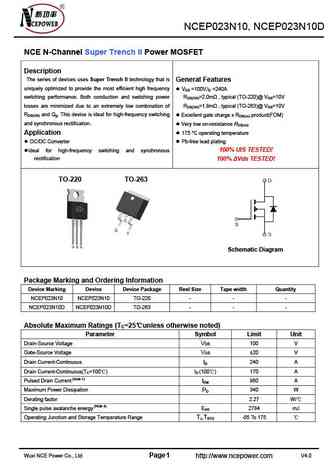 NCEP023NH85AGU
