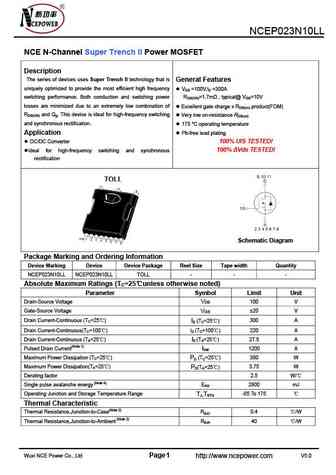 NCEP023NH85AGU
