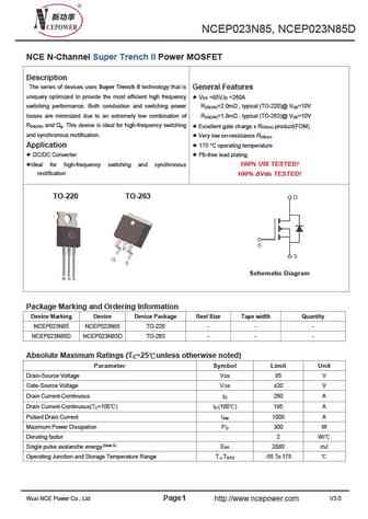 NCEP023NH85AGU
