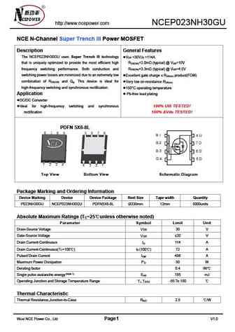 NCEP023NH85AGU
