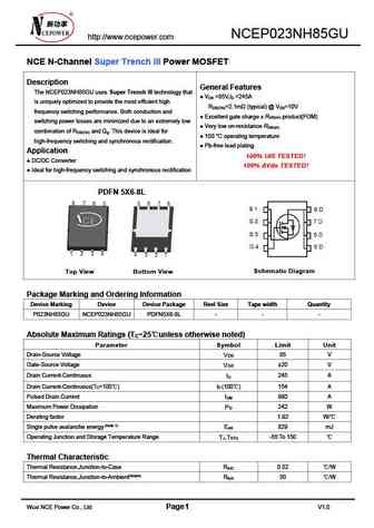 NCEP023NH85AGU
