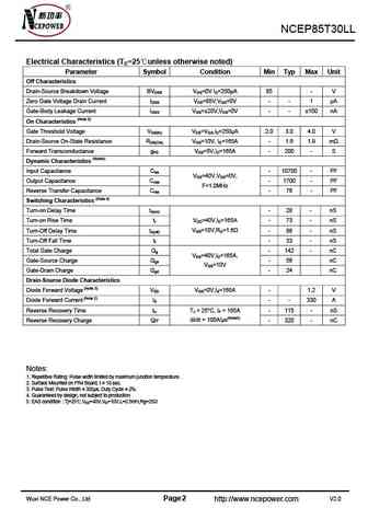 ncep85t30ll