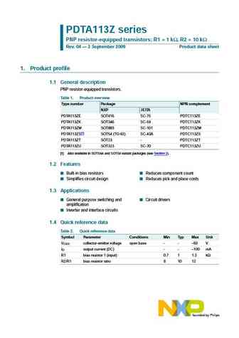 PDTA113ZS
