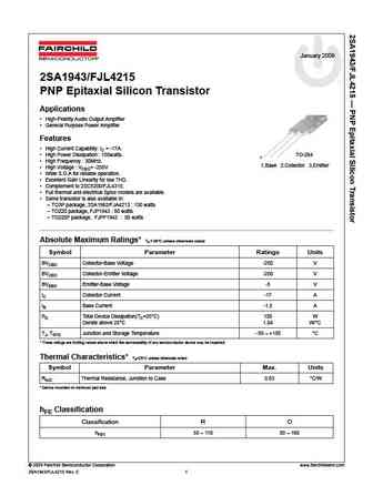 2sa1943rtu_2sa1943otu_fjl4215rtu_fjl4215otu