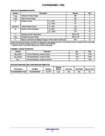 fgh40n60smdf-f085