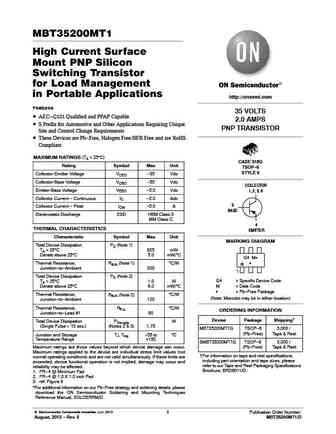 MBT35200MT1G
