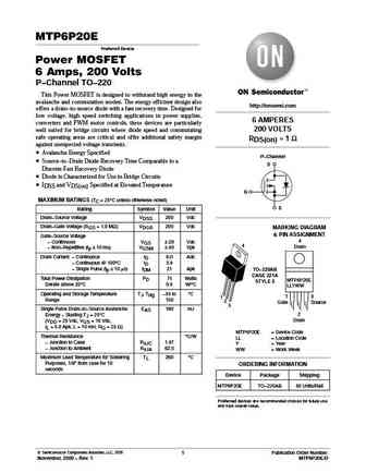 MTP6P20E
