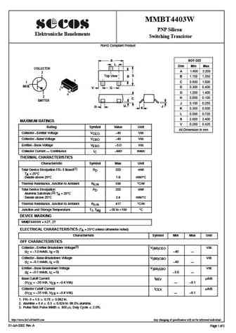 MMBT4403W
