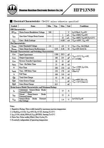 hfp13n50
