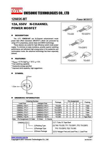 12N65KG-TA3-T