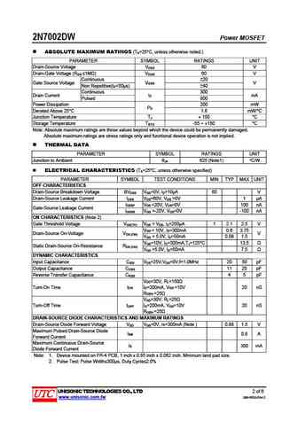 2n7002dw