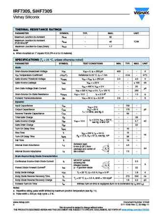 irf730spbf_sihf730s