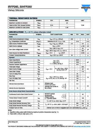 irfp260_sihfp260