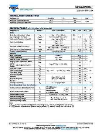 sihg28n60ef