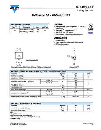 SUD45P03-09
