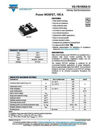 VS-FB190SA10
