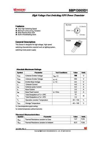 SBP13005D1
