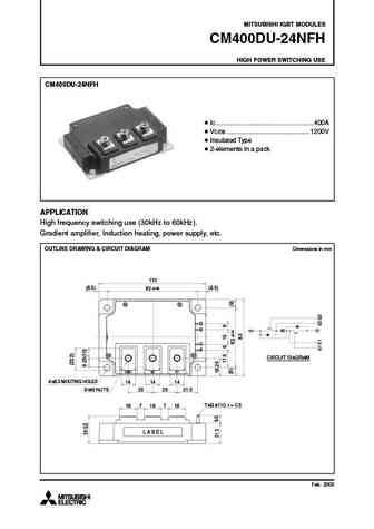 CM400DX-12A
