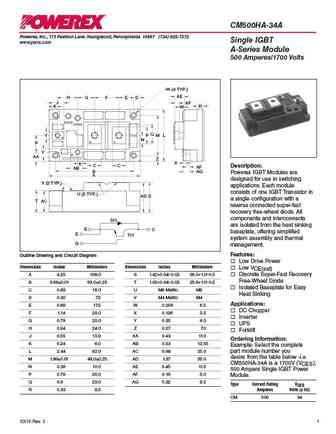 CM500HA-34A
