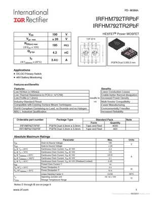 IRFHM3911TRPBF
