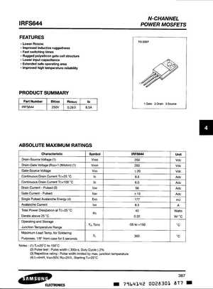 IRFS640B
