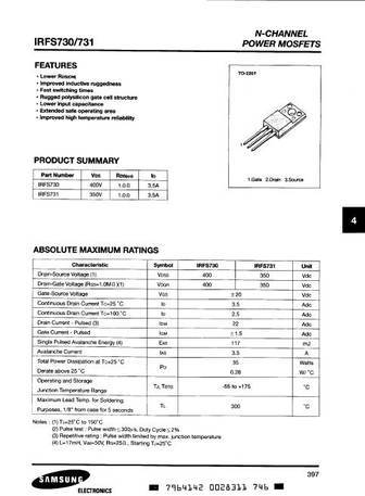 IRFS730A
